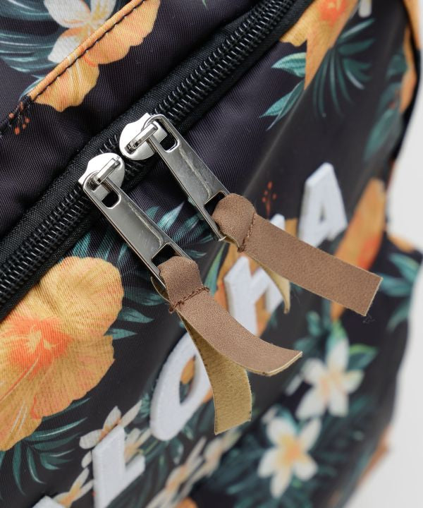 リュック ハワイ柄 ALOHA｜クッションショルダー 通勤バッグ