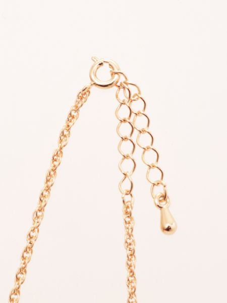 HAWAIIAN NECKLACE CIRCLE SCROLL　GOLD