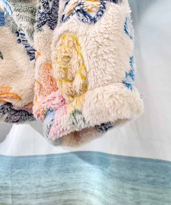 ハワイアン もこもこカーディガン ルームウェア