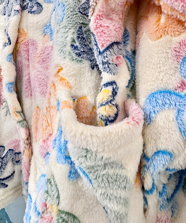 ハワイアン もこもこカーディガン ルームウェア