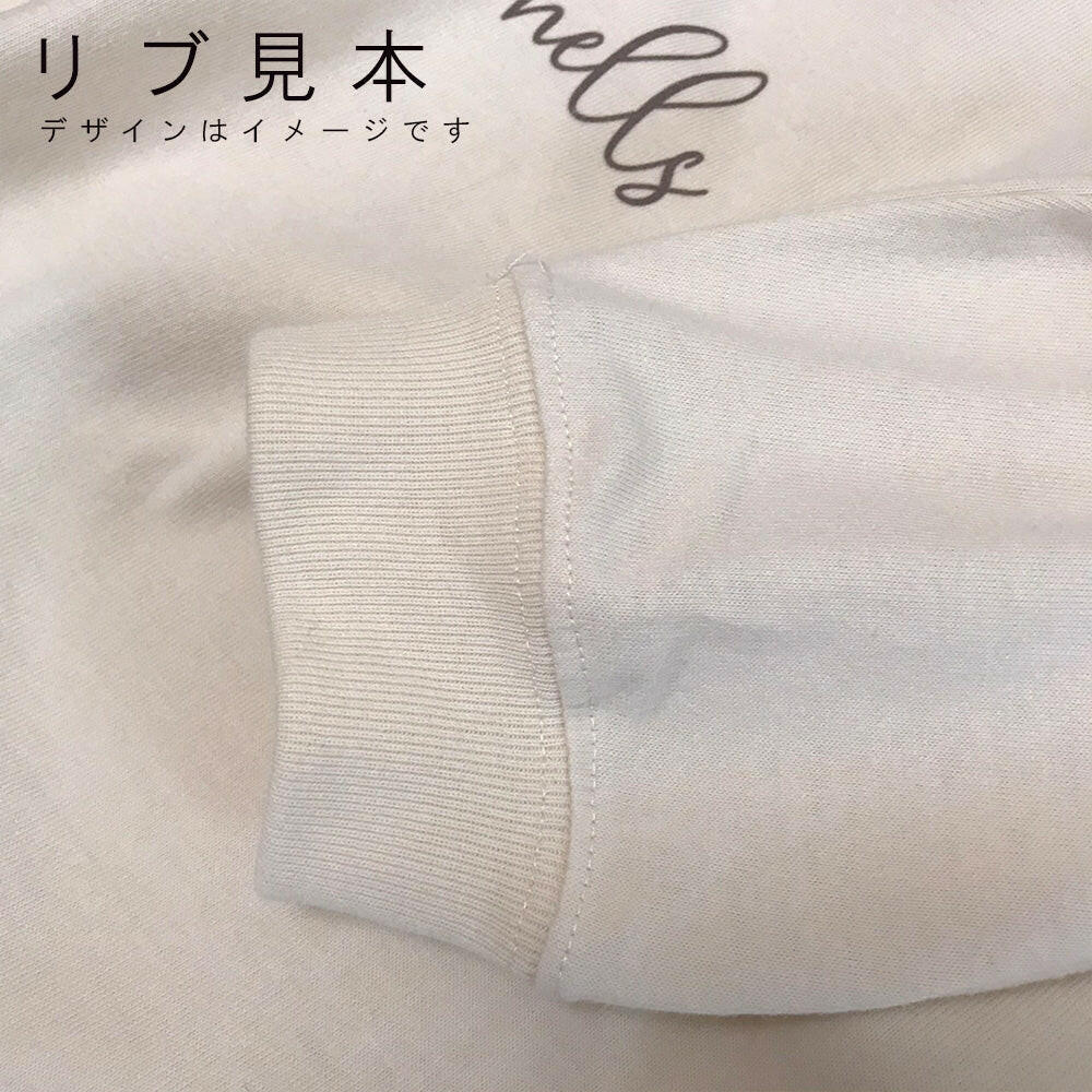 LONG SLEEVE SHIRT　PALM　WHITE.