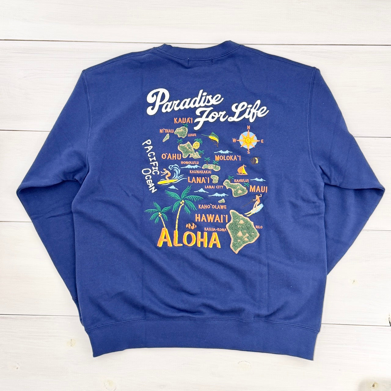 ハワイアンデザイントレーナー スウェット フララニハワイ