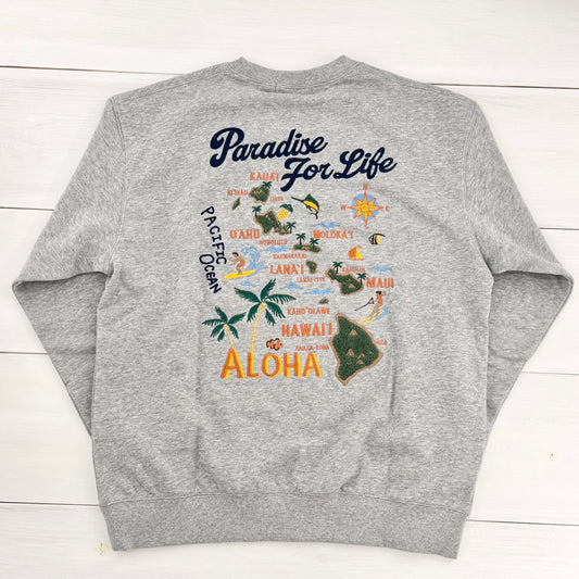 ハワイアンデザイントレーナー スウェット フララニハワイ