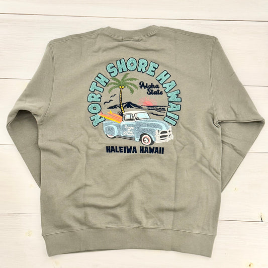 ハワイアンデザイントレーナー スウェット フララニハワイ