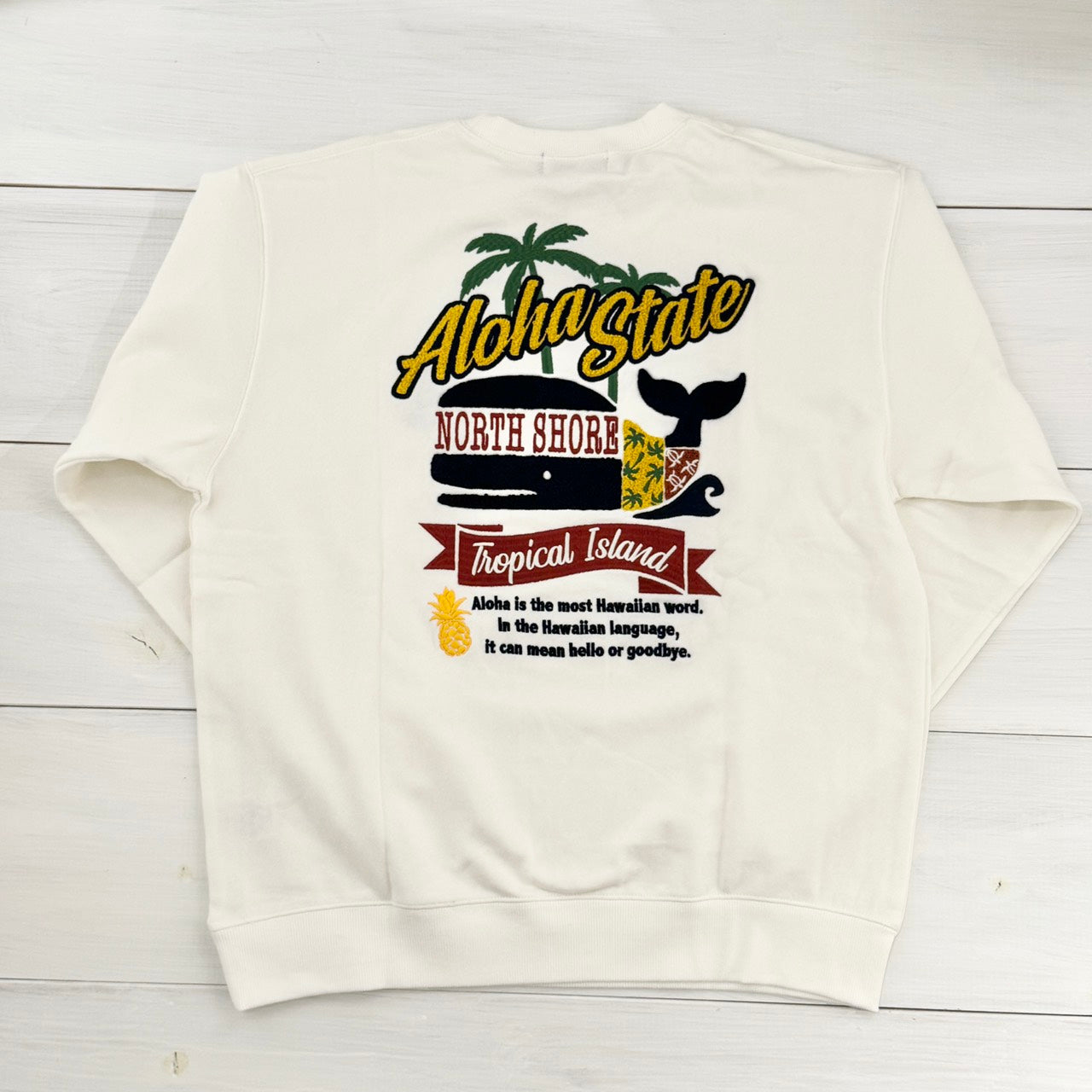 ハワイアンデザイントレーナー スウェット フララニハワイ