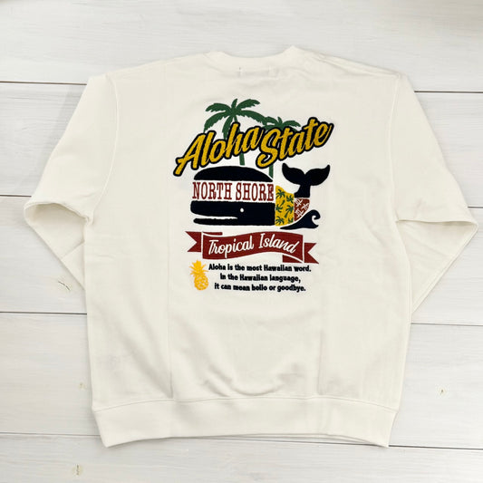 ハワイアンデザイントレーナー スウェット フララニハワイ