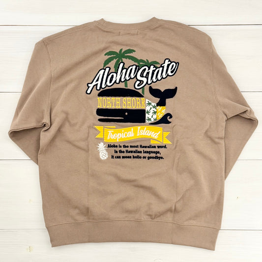 ハワイアンデザイントレーナー スウェット フララニハワイ