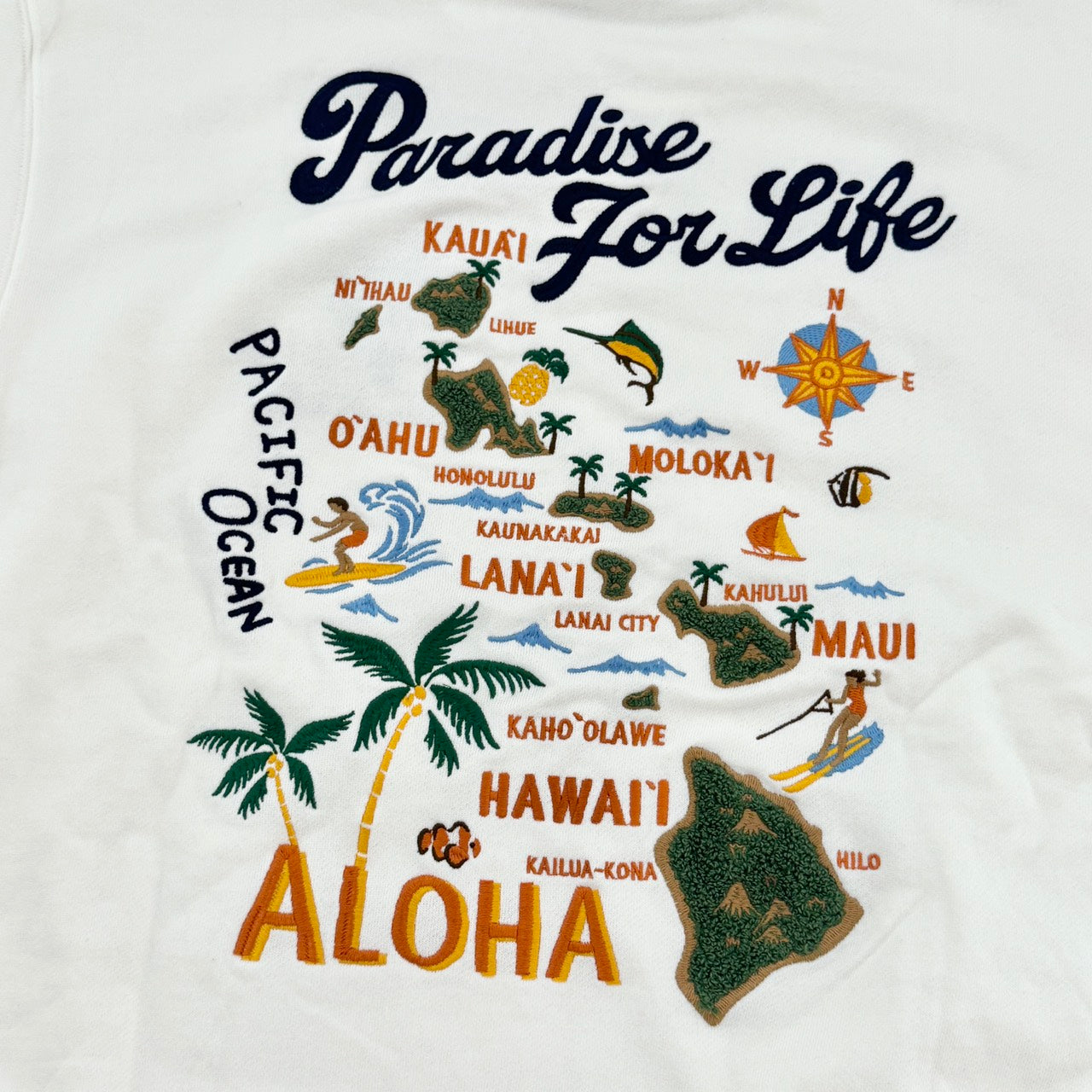 ハワイアンデザイントレーナー スウェット フララニハワイ