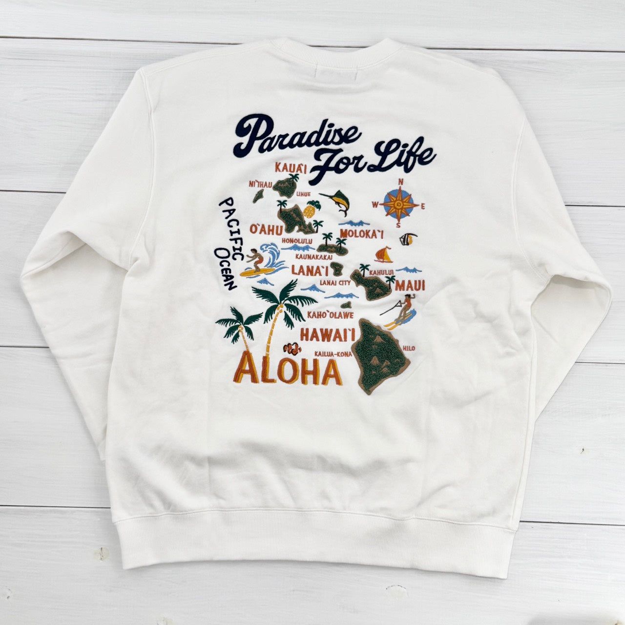 ハワイアンデザイントレーナー スウェット フララニハワイ