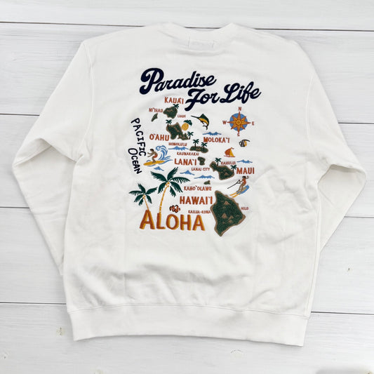 ハワイアンデザイントレーナー スウェット フララニハワイ