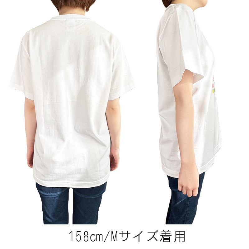 ハワイアンデザインTシャツ MONSTERA WHITE　ユニセックスサイズ