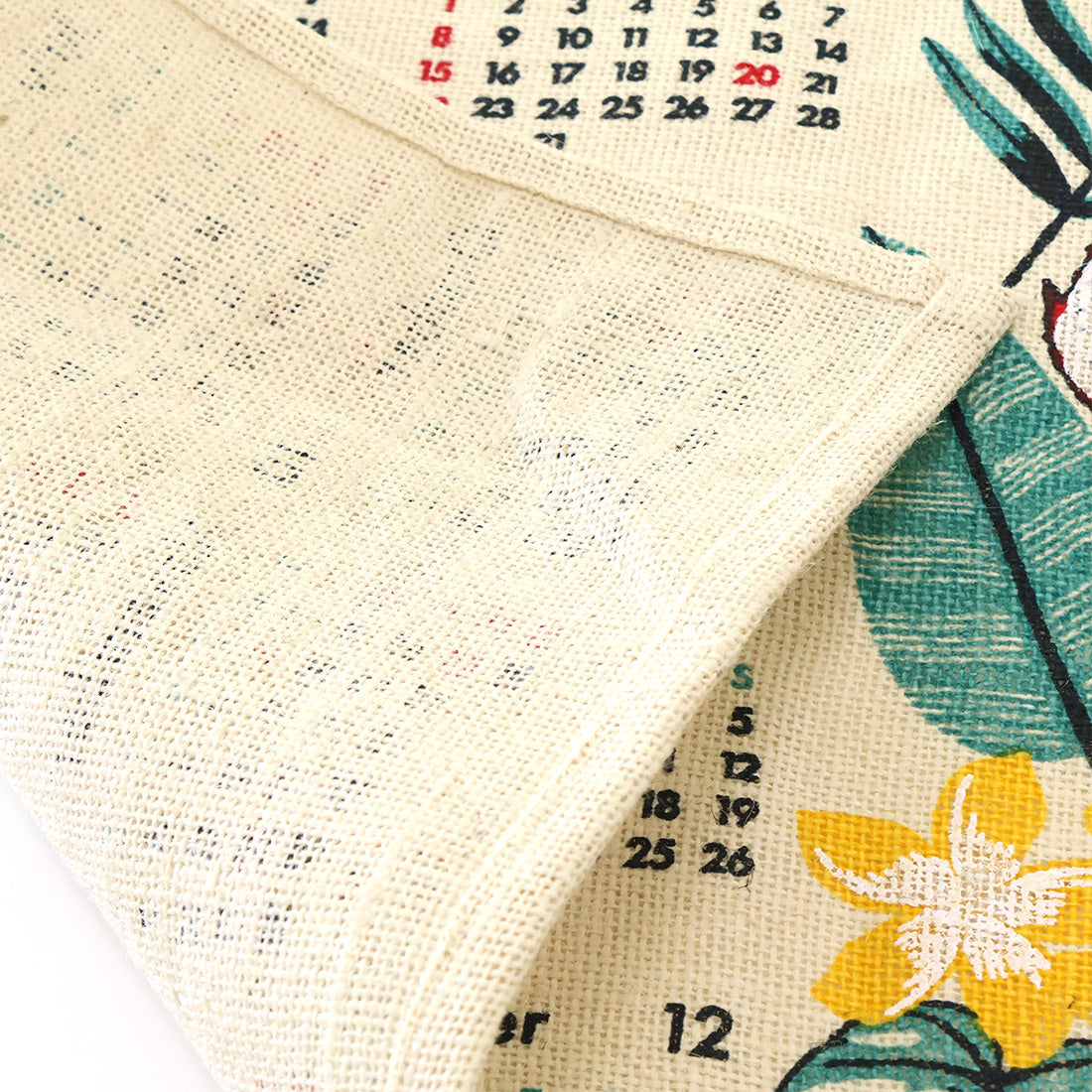 ハワイアンカレンダー2026 ジュート おしゃれ