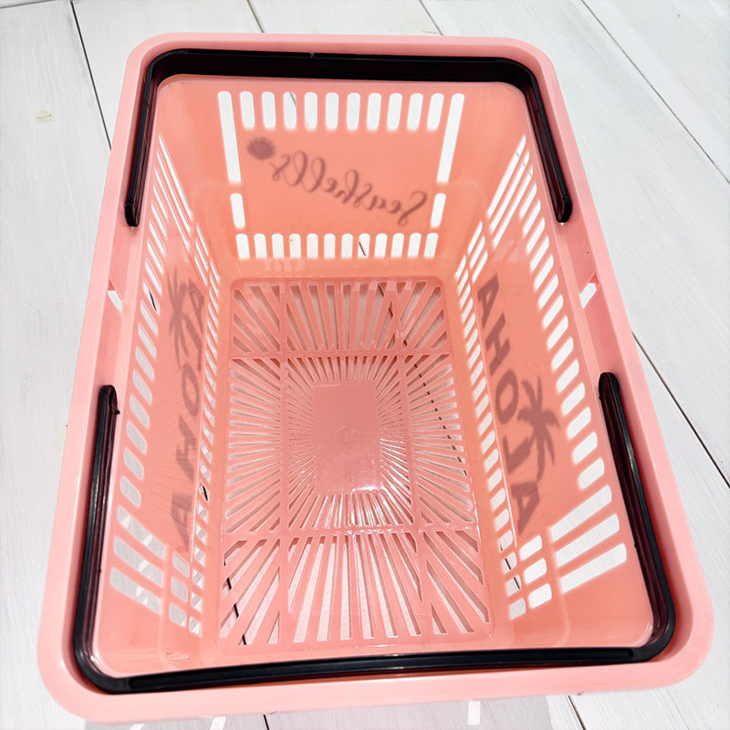 プラスチックかご レジ籠 スーパーのかご