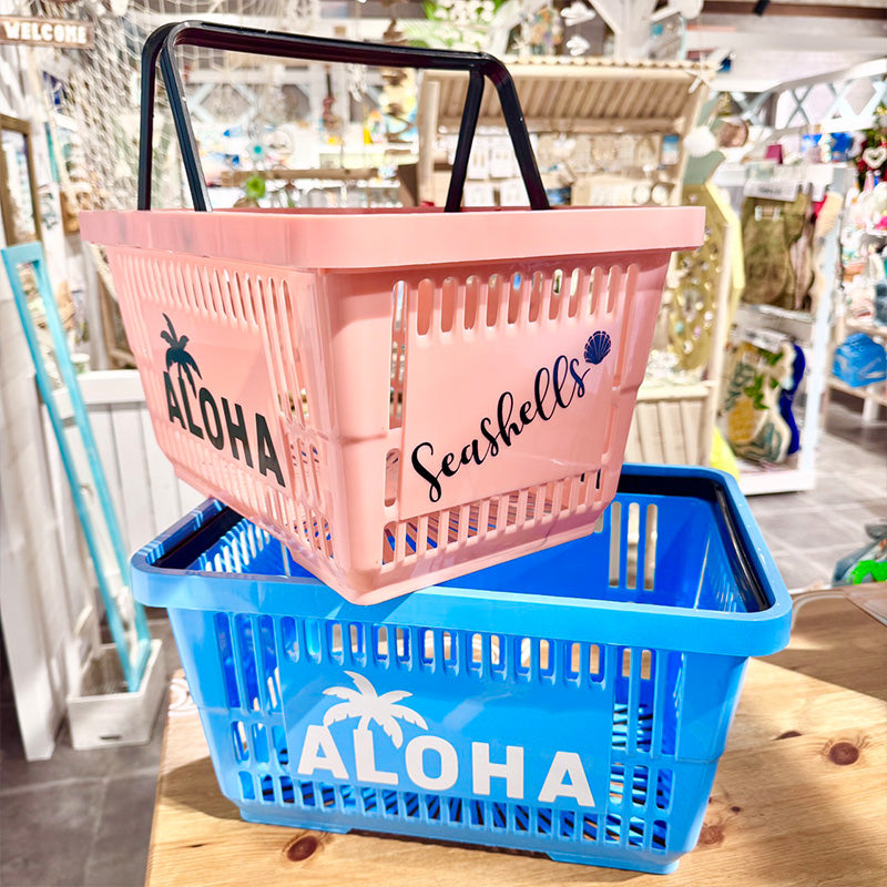 プラスチックかご レジ籠 スーパーのかご