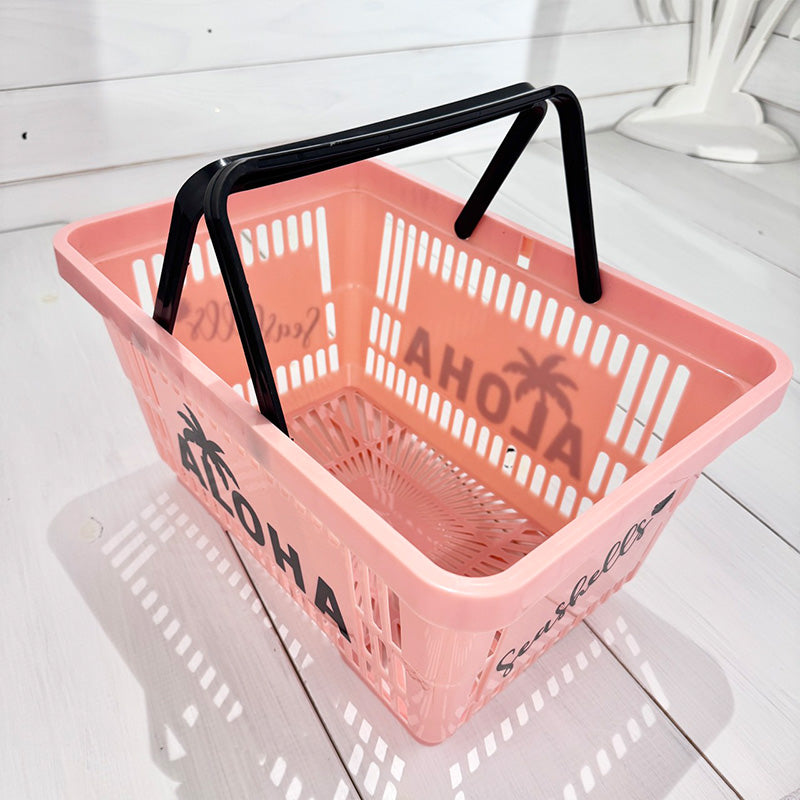 プラスチックかご レジ籠 スーパーのかご