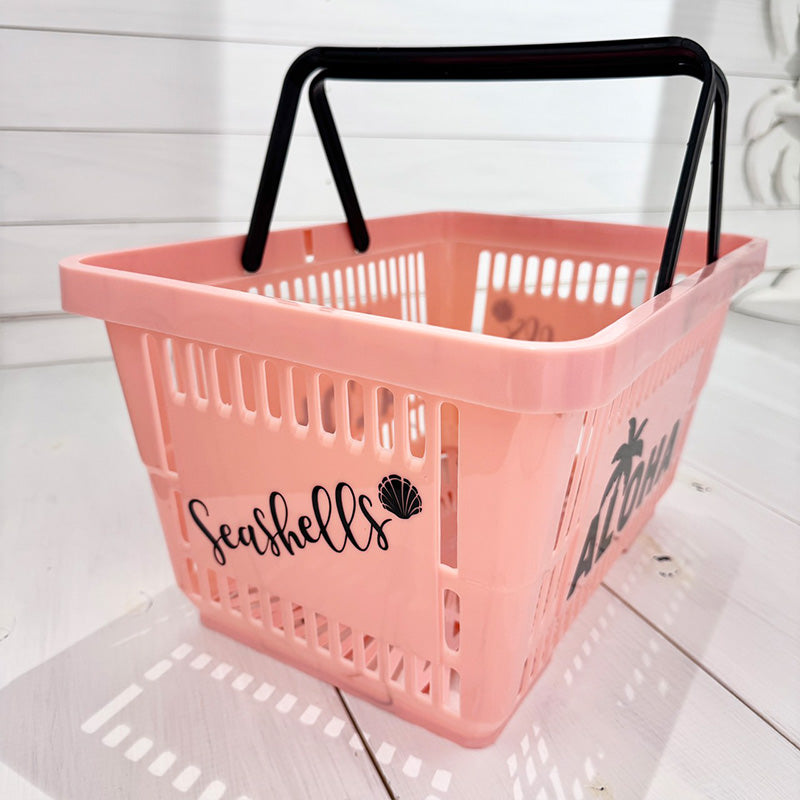 プラスチックかご レジ籠 スーパーのかご