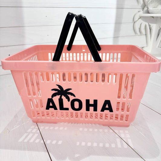 プラスチックかご レジ籠 スーパーのかご