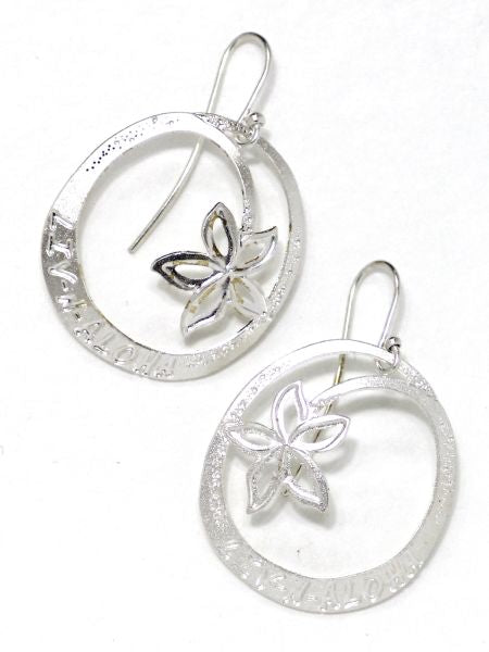 LEIGHTON LAM EARRING ALOHA  SILVER
