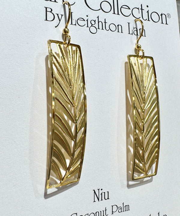 ハワイアンピアス ヤシリーフ フラダンス