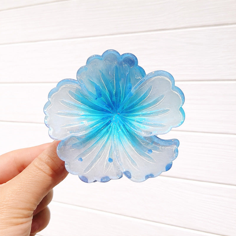ハワイアンヘアクリップ アクセサリー ハイビスカス 花びら