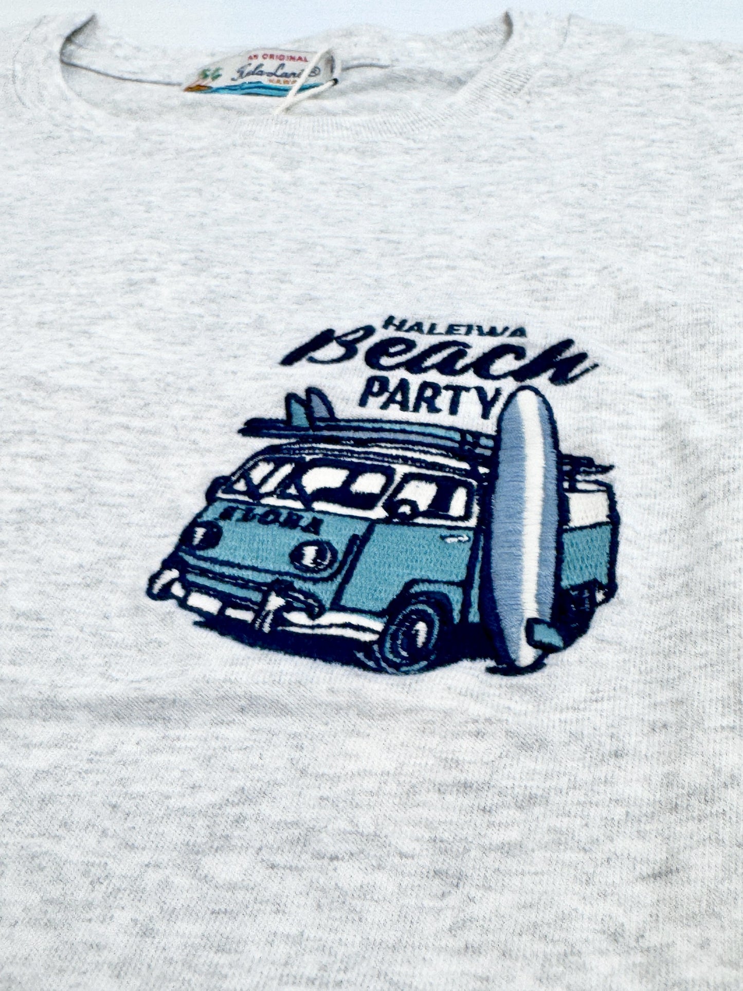 ハワイアンTシャツ フララニハワイ ユニセックスサイズ 刺繍