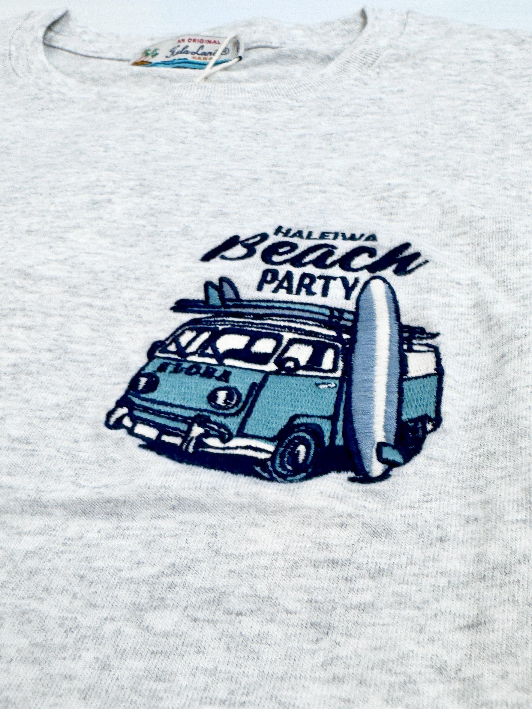 ハワイアンTシャツ フララニハワイ ユニセックスサイズ 刺繍