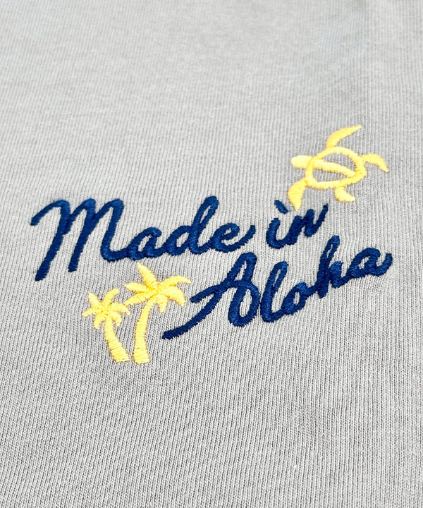 ハワイ ウミガメ ホヌ デザイン 半袖Tシャツ ホワイト フララニ ハワイアンTシャツ