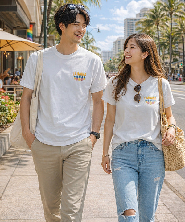 ハワイアンTシャツ フララニハワイ ユニセックスサイズ – seashells