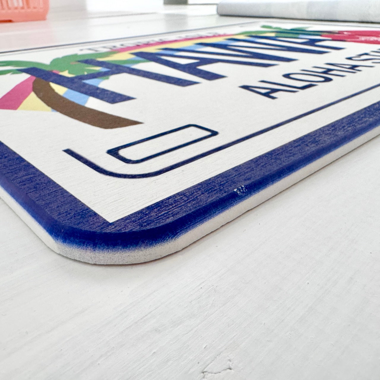 ハワイアン珪藻土マット ハイビスカス