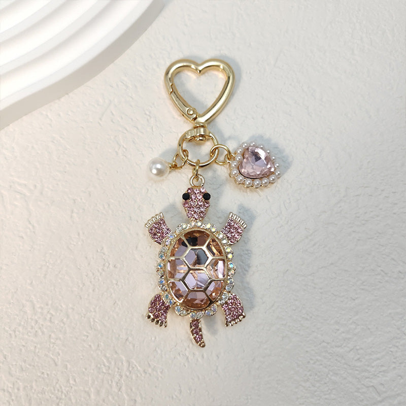 ウミガメのキーホルダー ジュエリー調