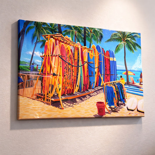 HAWAIIAN ART WAIKIKI L