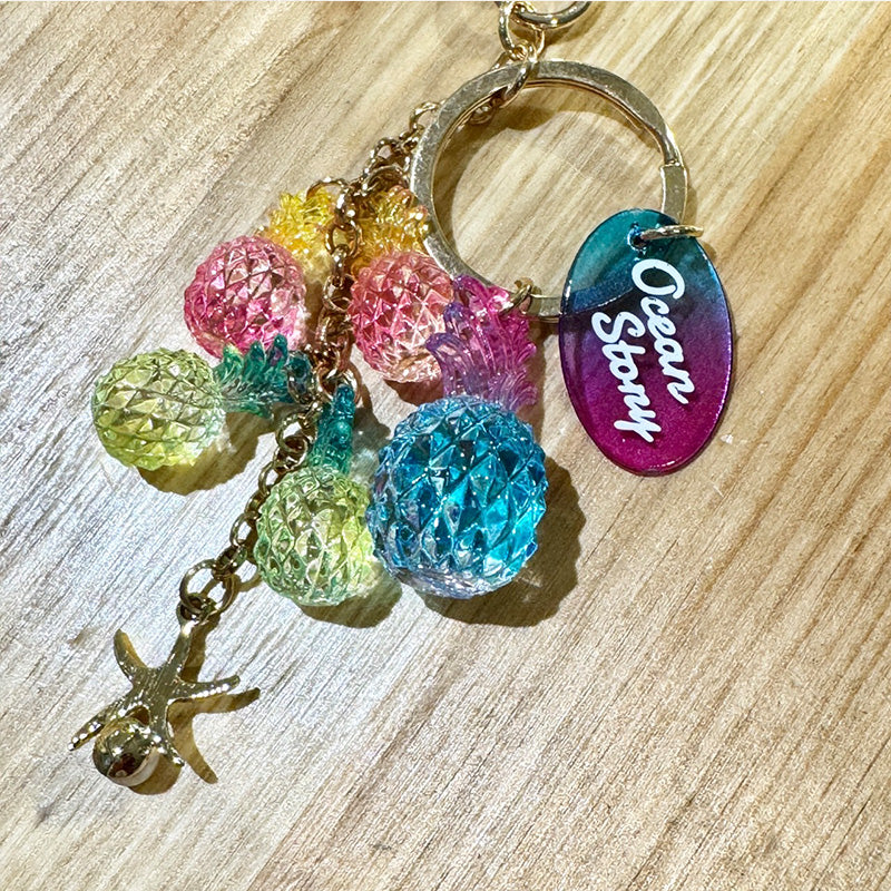 パイナップルキーホルダー キーチェーン