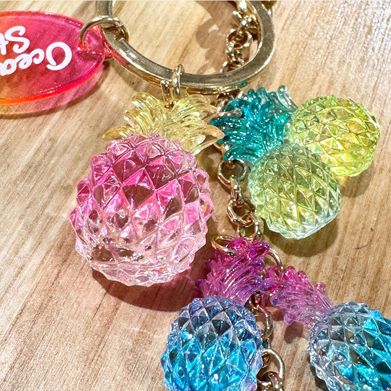 パイナップルキーホルダー ハワイアン雑貨