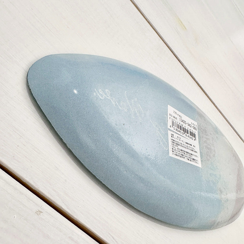 ハワイアンデザインプレート ガラス皿 アクセサリートレー 波打ち際 海の写真