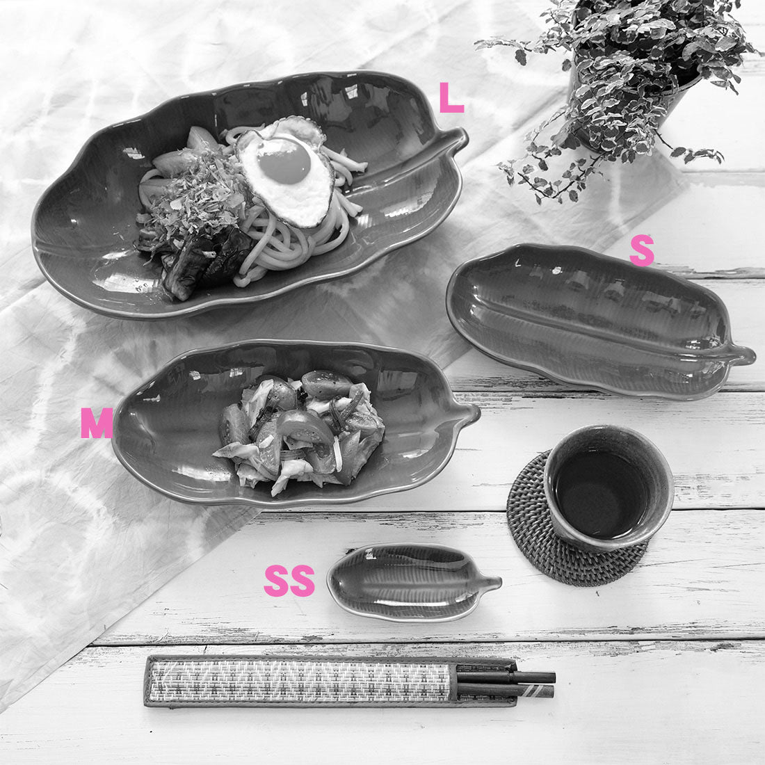 バナナリーフ食器 葉っぱのお皿