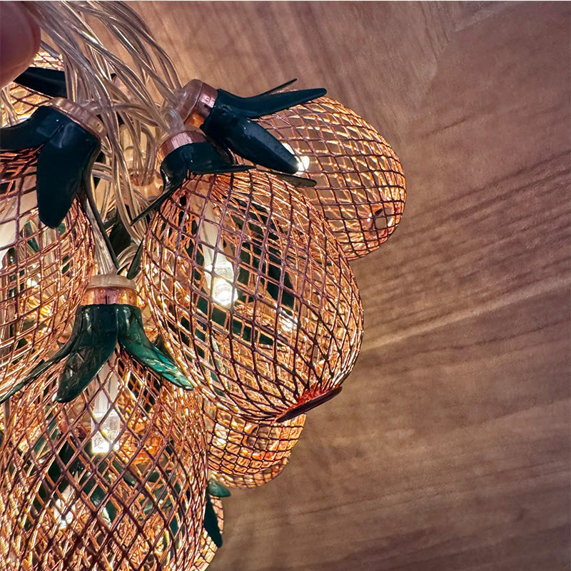 パイナップルのライト USB電源 ハワイアンディスプレイ