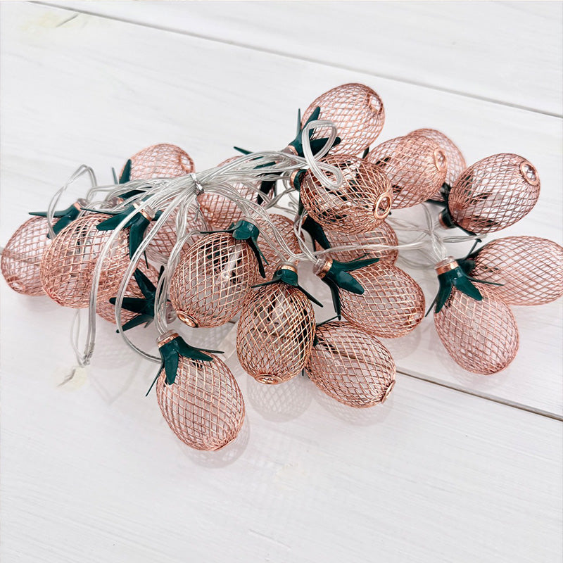 パイナップルのライト USB電源 ハワイアンディスプレイ