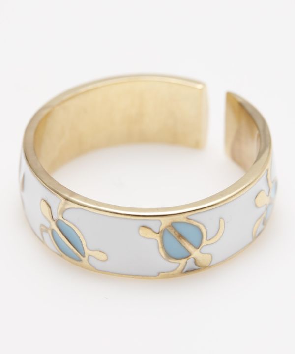 HAWAIIAN RING ONOHI HONU  WHITE