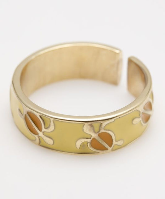 HAWAIIAN RING ONOHI HONU  YELLOW