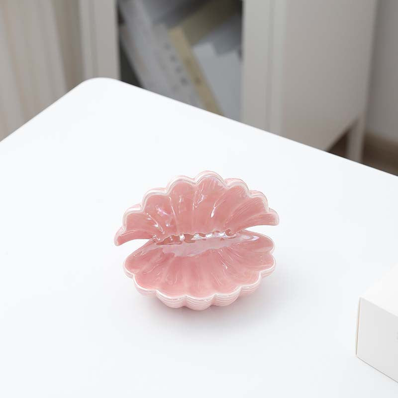 かわいい 貝殻 アクセサリートレー