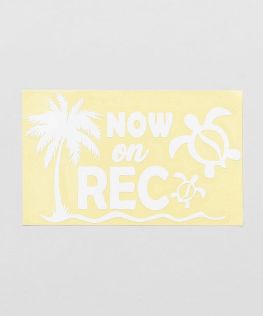 ハワイアンステッカー REC