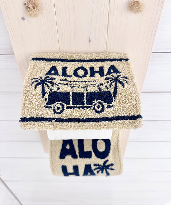 ハワイアン ロールペーパーホルダー ワーゲンバス ALOHA