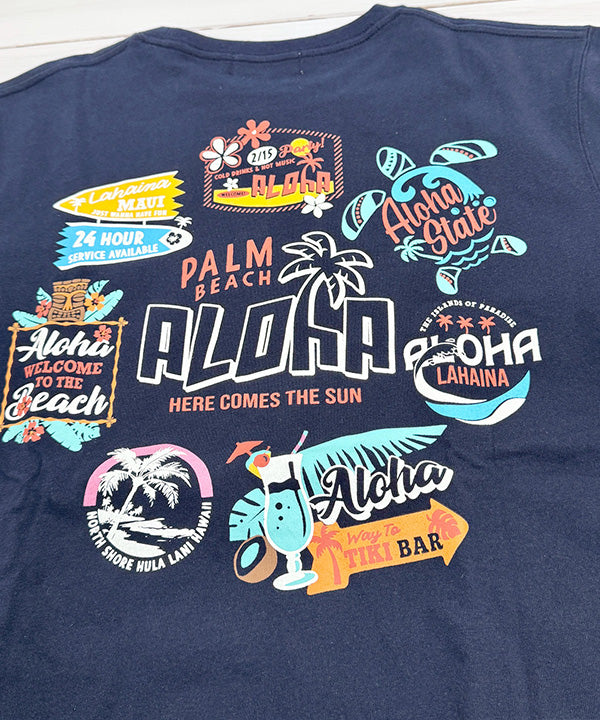 HULA LANI HAWAII Tシャツ ユニセックス 男女兼用 ALOHA ホヌ