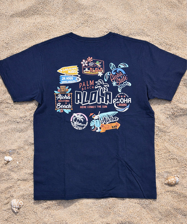 HULA LANI HAWAII Tシャツ ユニセックス 男女兼用 ALOHA ホヌ