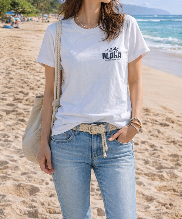 HULALANI HAWAII Tシャツ ハワイアン ユニセックスサイズ ALOHA