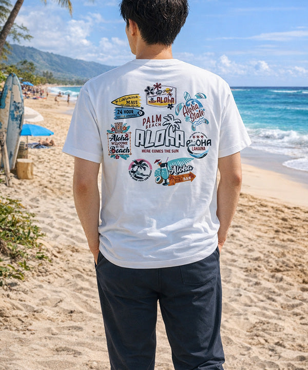 HULALANI HAWAII Tシャツ ハワイアン ユニセックスサイズ ALOHA