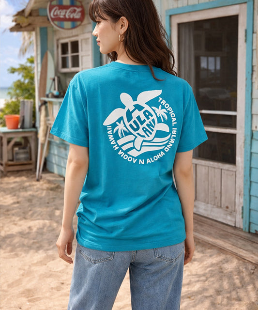HULA LANI tシャツ ハワイアン ウミガメ ホヌ