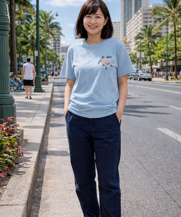 HULA LANI HAWAII Tシャツ ユニセックスサイズ ウミガメのイラスト