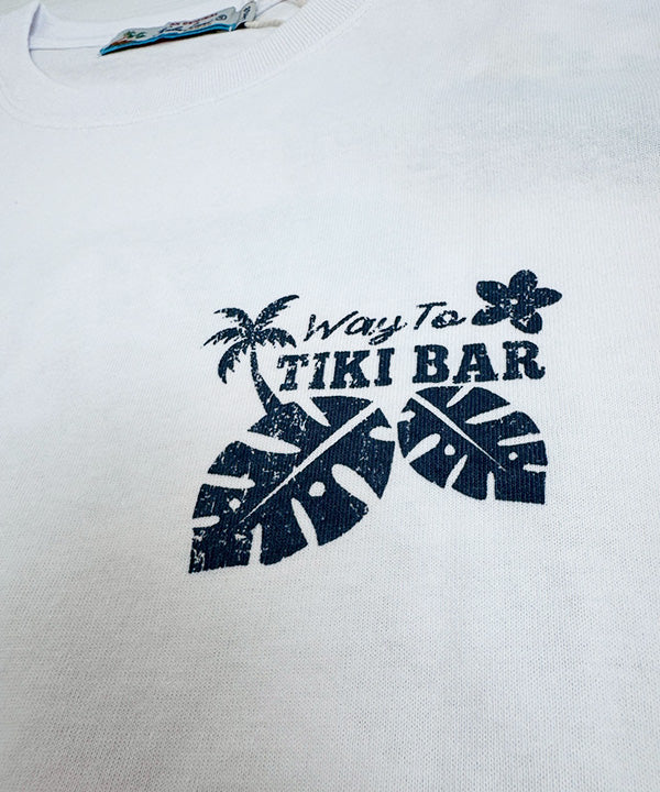 ハワイアン トロピカルデザイン 半袖Tシャツ 夏 海