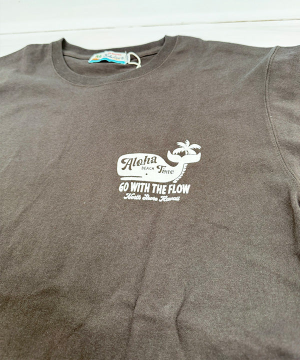 HULA LANI HAWAII Tシャツ ユニセックス クジラ ヤシの木